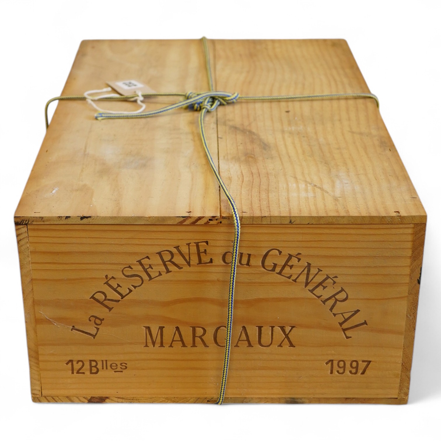 Twelve bottles of 1997 La Reserve du General Margaux. (O.W.C)